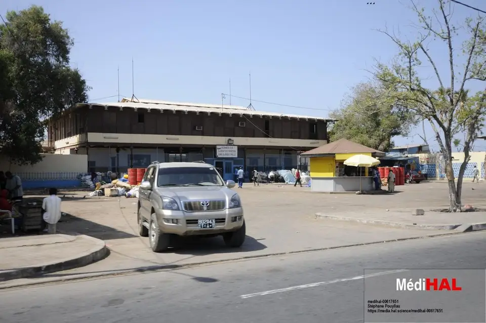 Djibouti railway station, terminus of the line to Addis Ababa